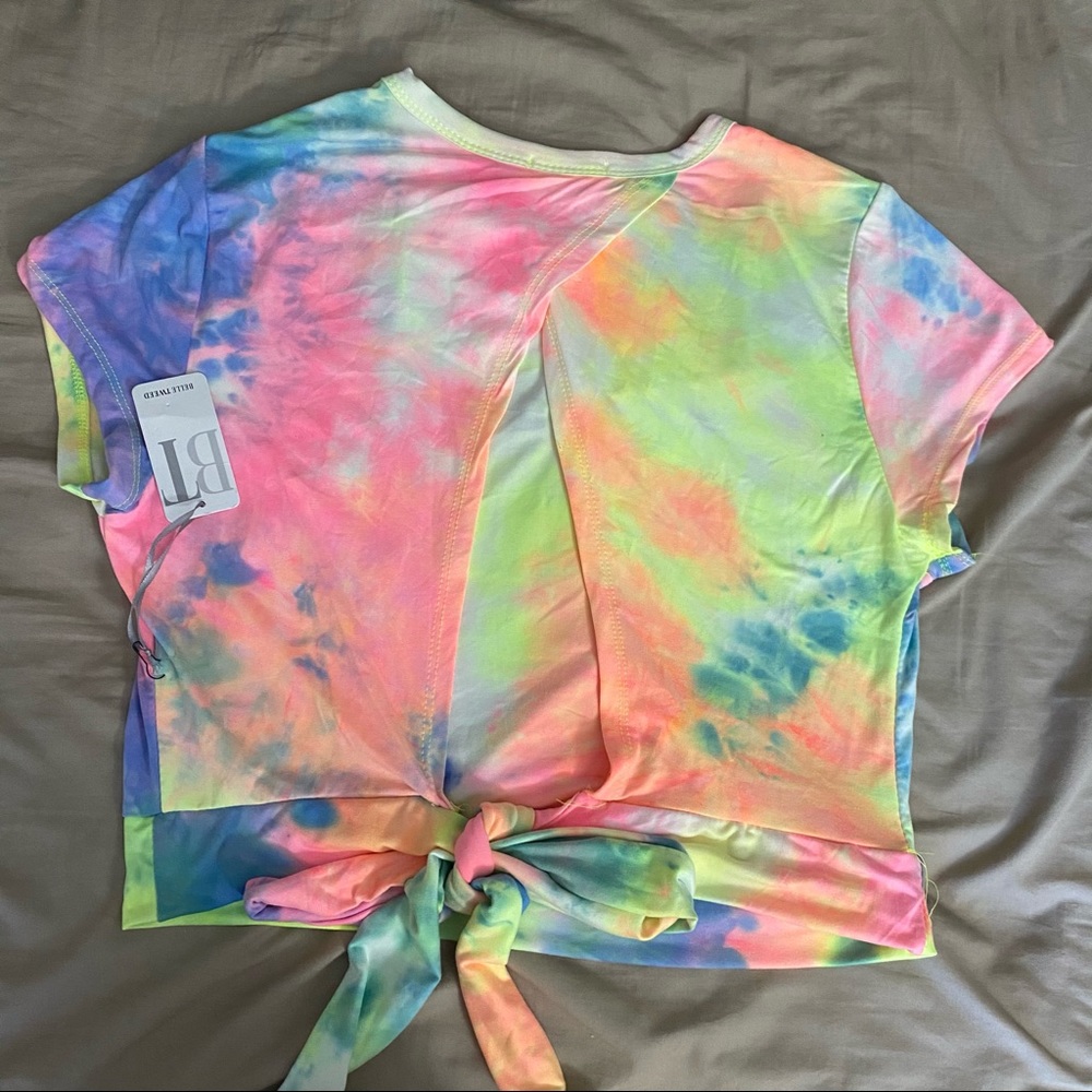 Tie dye crop top